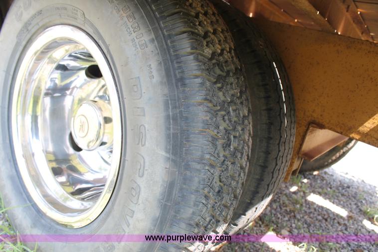 image for item G5745 1996 Belshe DT235 equipment trailer