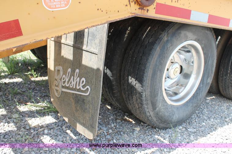 image for item G5745 1996 Belshe DT235 equipment trailer