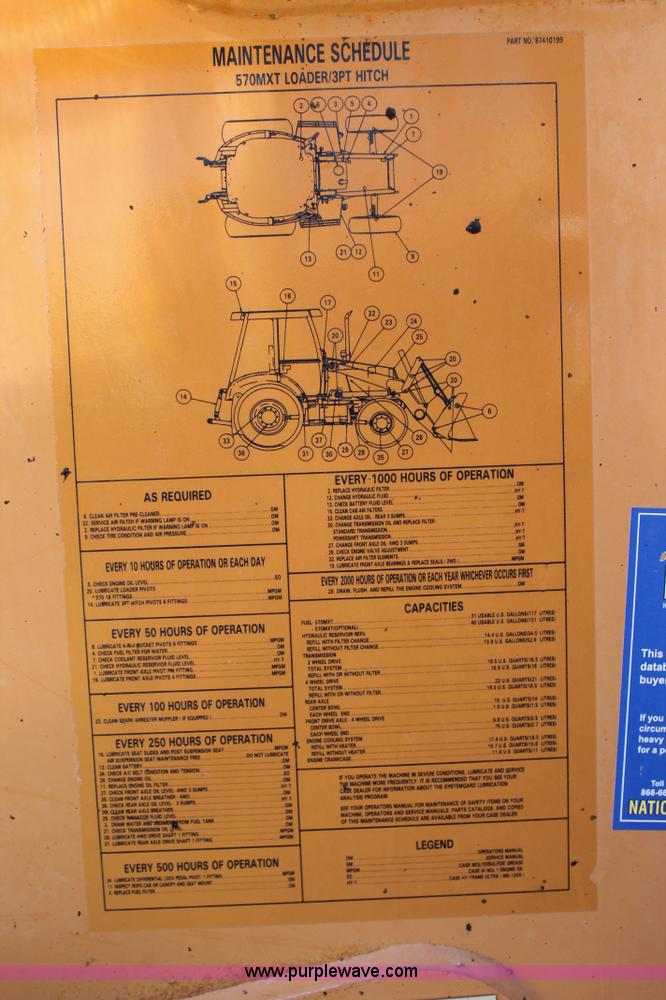 image for item G5787 2005 Case 570M XT landscape loader