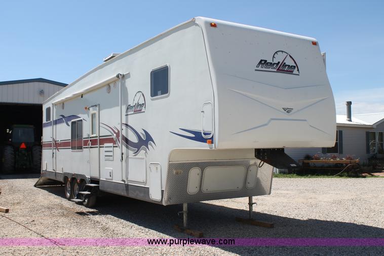 image for item G5789 2007 Fleetwood 37.5' fifth wheel travel trailer