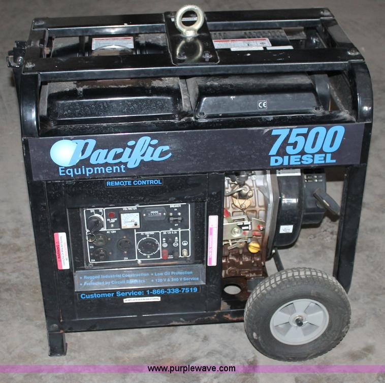 image for item G5791 Pacific 7500 diesel generator