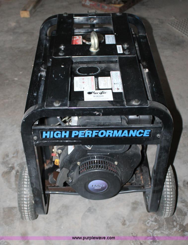 image for item G5791 Pacific 7500 diesel generator