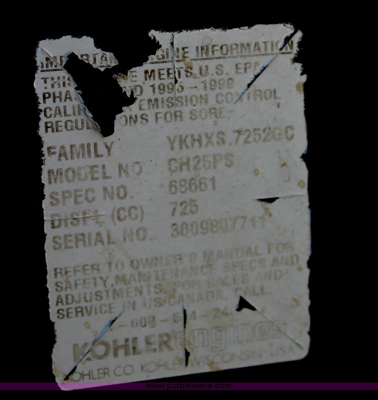 image for item G5797 Vermeer ST750A mudd mixing system