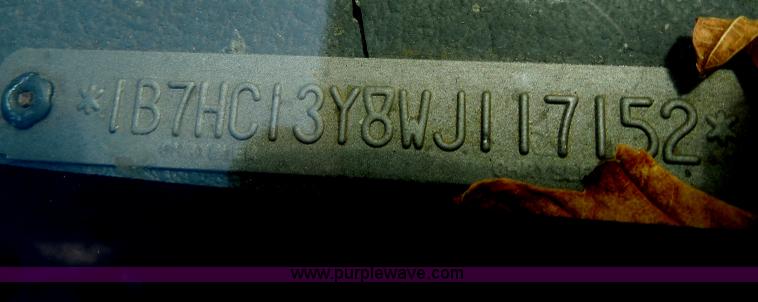 image for item H9831 1998 Dodge Ram 1500 Quad Cab pickup truck