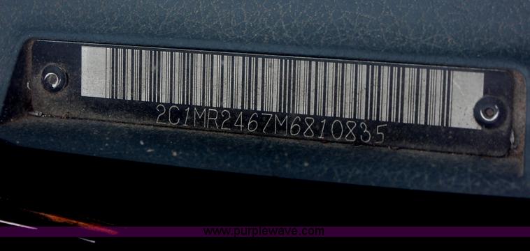 image for item I7820 1991 Geo Metro LSi