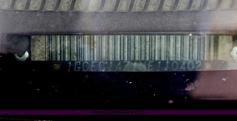 image for item I7823 1992 Chevrolet 1500 pickup truck