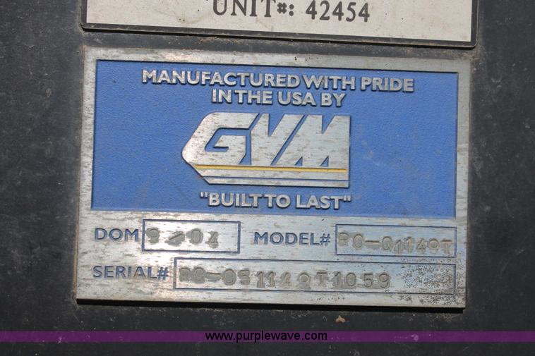 image for item I7841 2005 GVM Prowler XP 1149T self-propelled sprayer/spreader