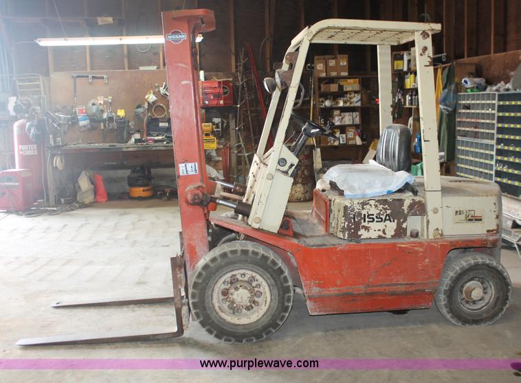 image for item I7849 Nissan forklift