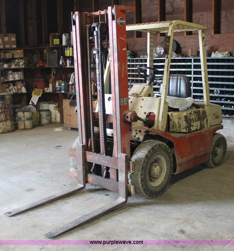 image for item I7849 Nissan forklift