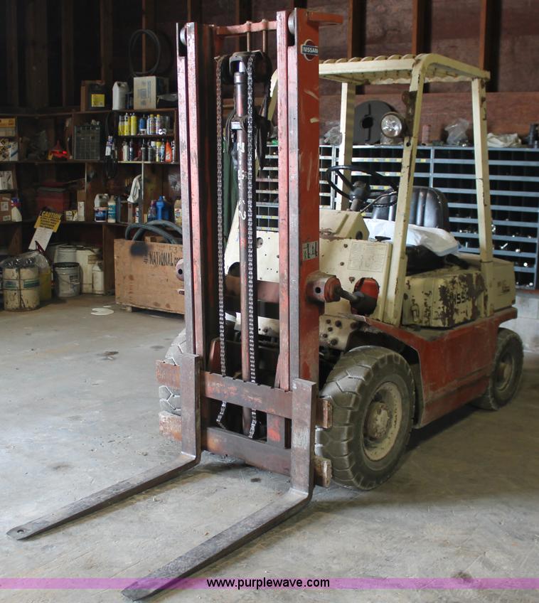image for item I7849 Nissan forklift