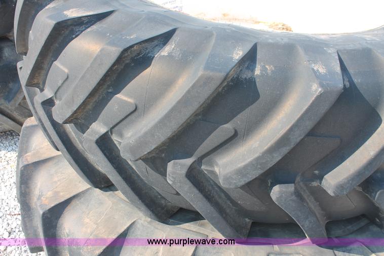 image for item I7852 (4) Michelin Agribib 520/85R38 tires and wheels