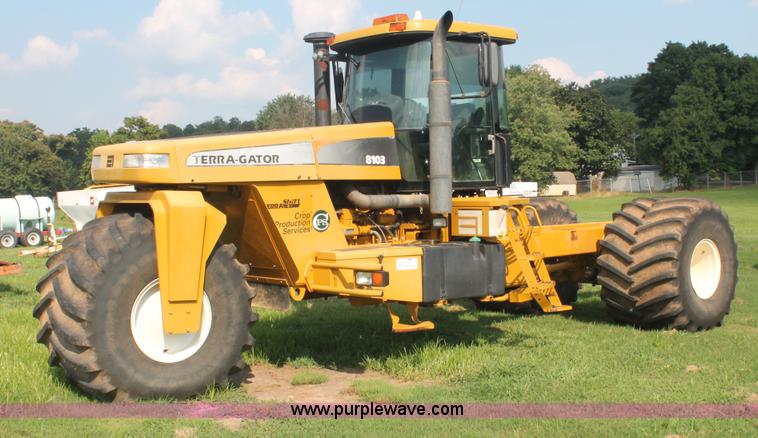 image for item I7856 1998 Ag-Chem TerraGator 8103 cab and chassis