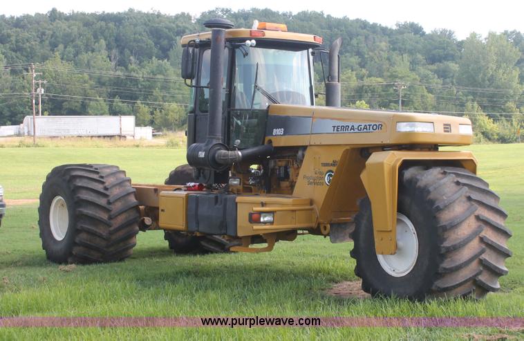 image for item I7856 1998 Ag-Chem TerraGator 8103 cab and chassis