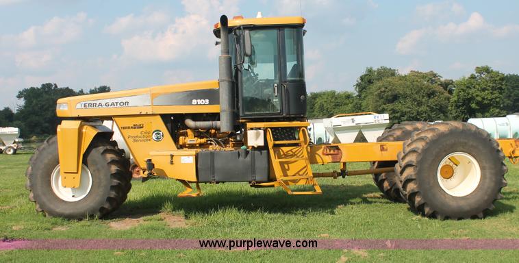 image for item I7856 1998 Ag-Chem TerraGator 8103 cab and chassis