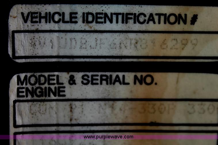 image for item I7883 1992 Volvo WG tender truck