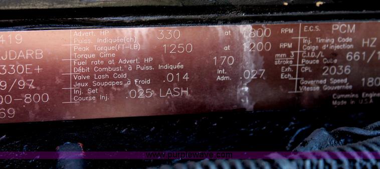 image for item I7884 1998 Volvo WG tender truck