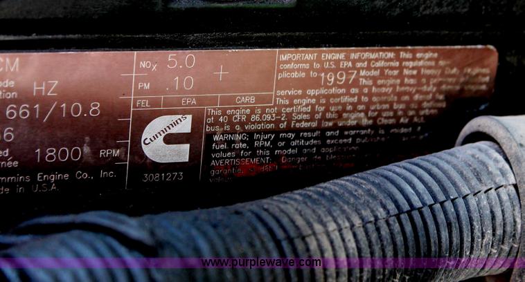 image for item I7884 1998 Volvo WG tender truck