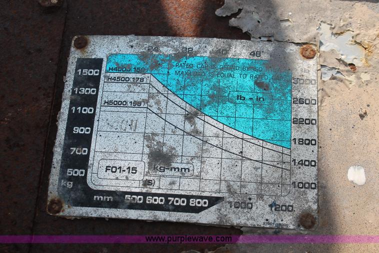 image for item I7888 Nissan Datsun 3000 forklift