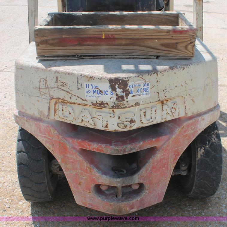 image for item I7889 Nissan Datsun 4000 forklift