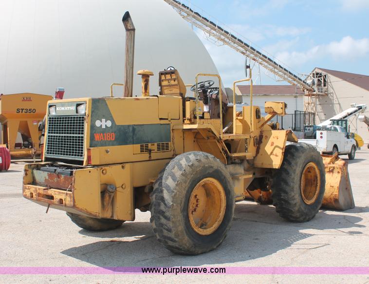 image for item I7890 Komatsu WA180 articulated loader