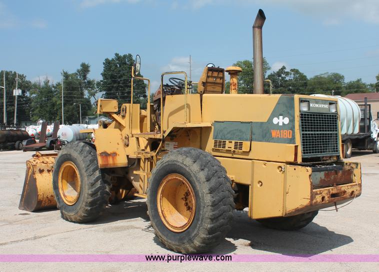 image for item I7890 Komatsu WA180 articulated loader