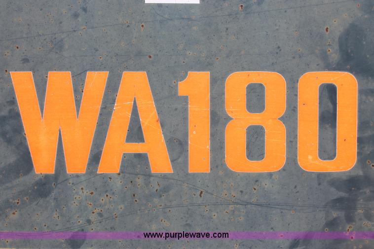 image for item I7890 Komatsu WA180 articulated loader