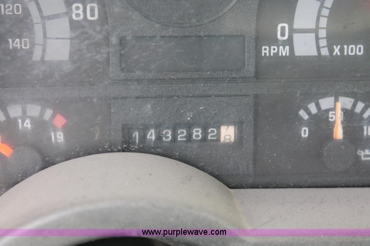 image for item I7912 1996 GMC TopKick C6000 stake bed truck