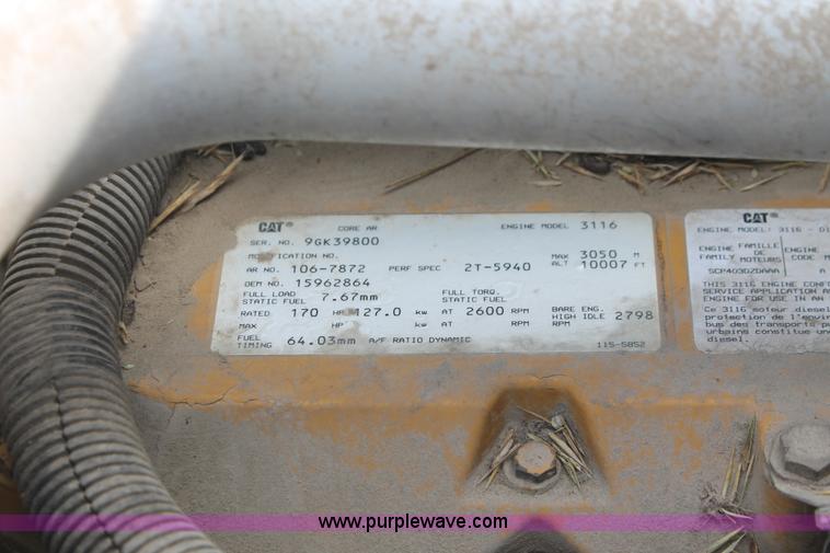 image for item I7912 1996 GMC TopKick C6000 stake bed truck