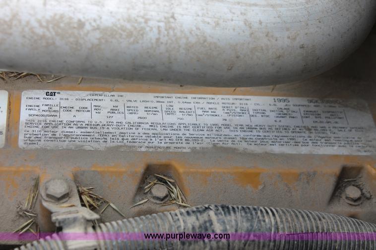 image for item I7912 1996 GMC TopKick C6000 stake bed truck