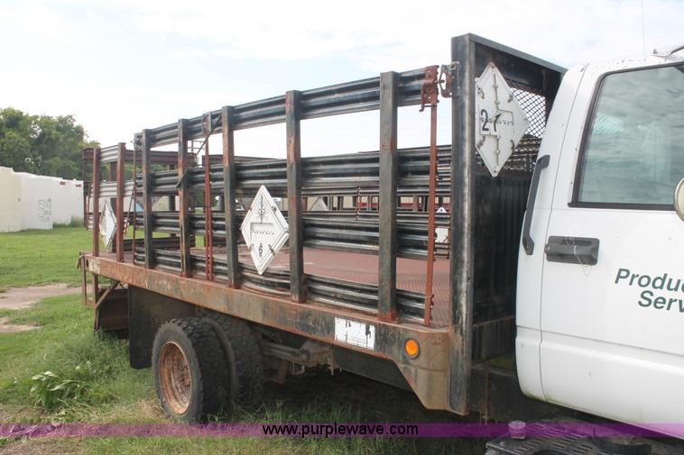 image for item I7913 1994 GMC TopKick Lo-Pro C6000 stake bed truck