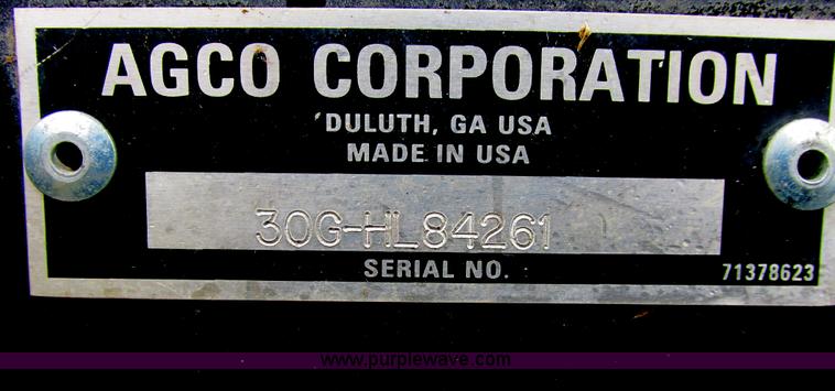 image for item A8607 AGCO 700 series 30' rigid platform head