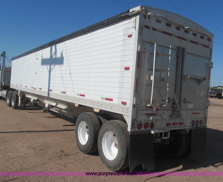 image for item F7061 1990 Timpte Century Supper Hopper grain trailer
