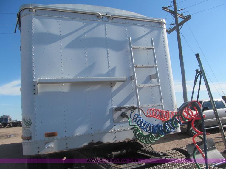 image for item F7061 1990 Timpte Century Supper Hopper grain trailer