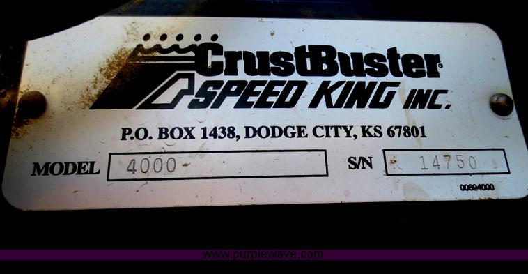 image for item F8006 2003 CrustBuster 4030 Min-Till drill