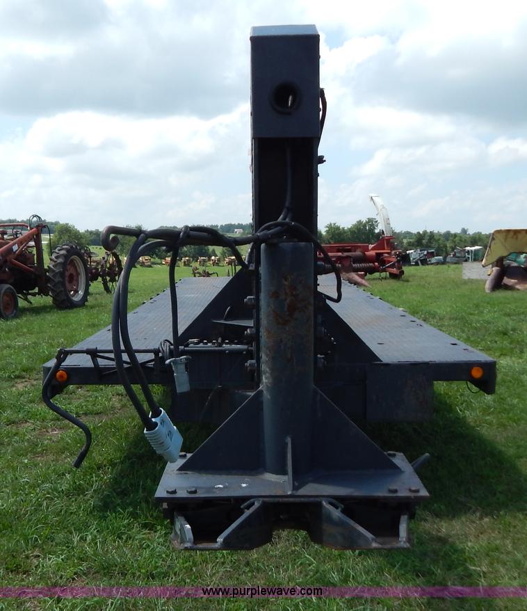 image for item G3348 1973 28' tilt deck trailer