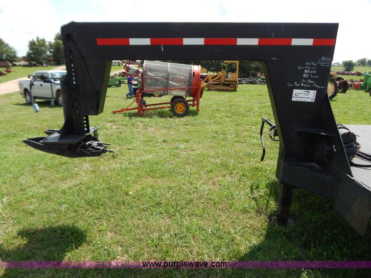 image for item G3348 1973 28' tilt deck trailer