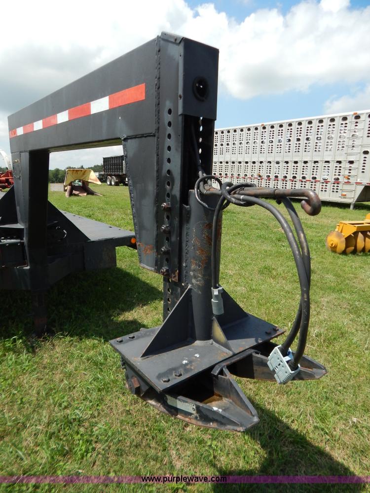 image for item G3348 1973 28' tilt deck trailer