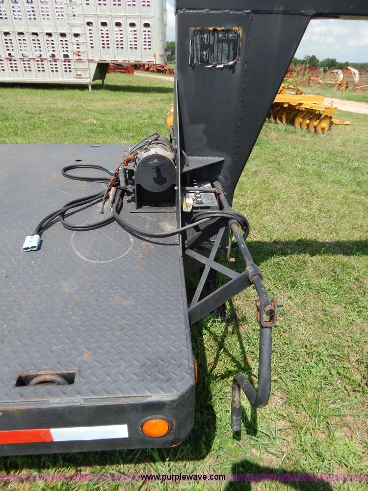 image for item G3348 1973 28' tilt deck trailer