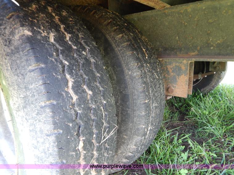 image for item G3348 1973 28' tilt deck trailer