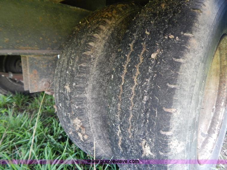 image for item G3348 1973 28' tilt deck trailer