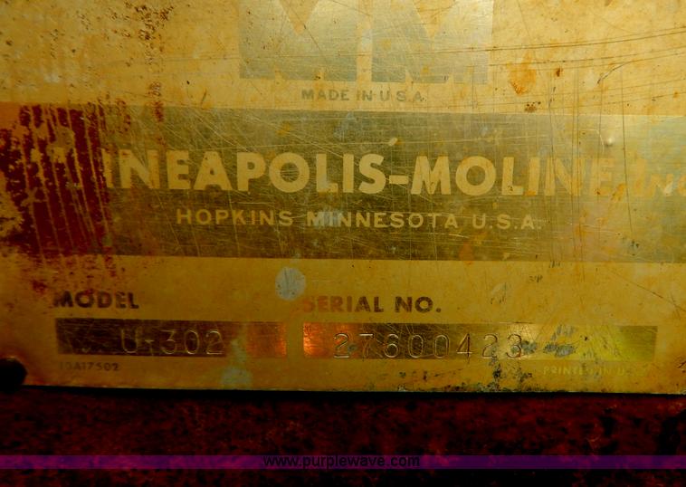image for item G3354 Minneapolis Moline U-302 tractor