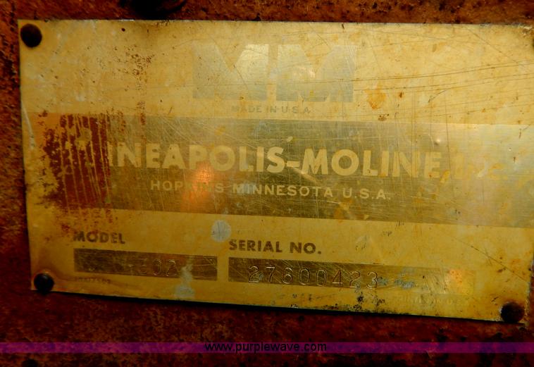 image for item G3354 Minneapolis Moline U-302 tractor