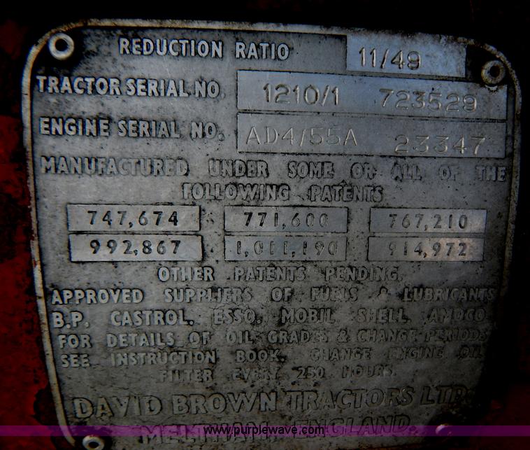 image for item G3361 Case 1210 tractor