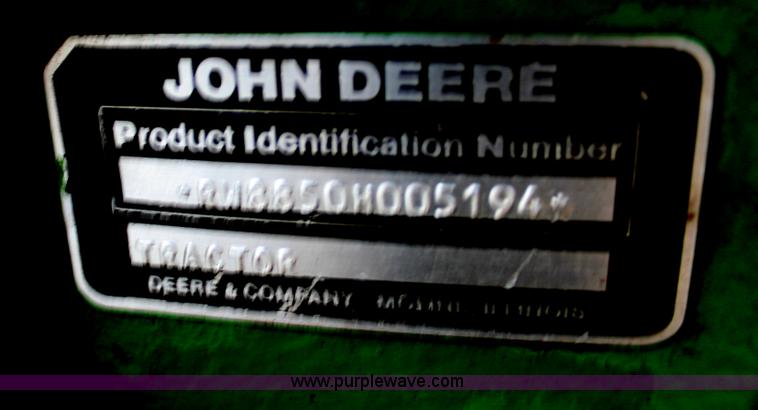 image for item G4039 1984 John Deere 8850 4WD tractor with Kinze repower