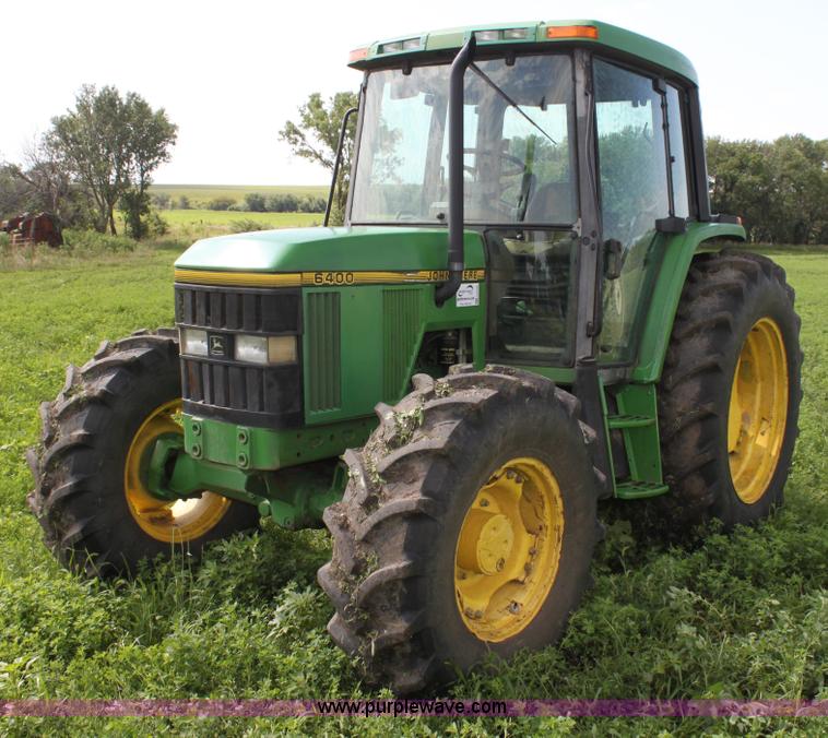 image for item G4056 1996 John Deere 6400 MFWD tractor