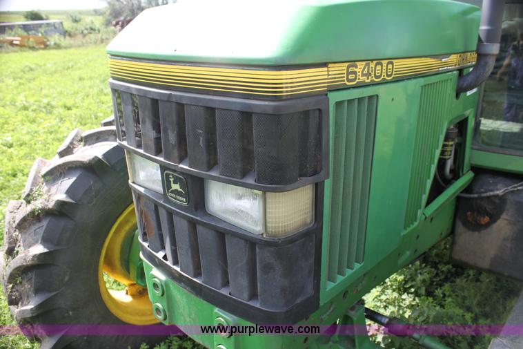image for item G4056 1996 John Deere 6400 MFWD tractor