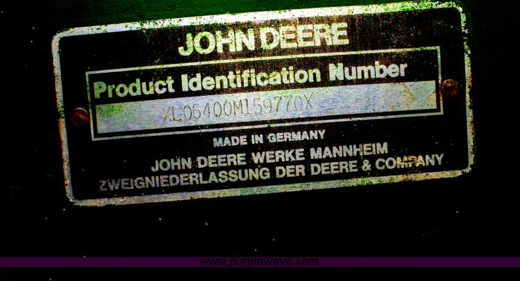 image for item G4056 1996 John Deere 6400 MFWD tractor