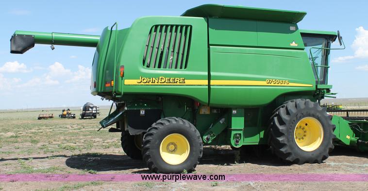 image for item G5802 2003 John Deere 9750 STS RWA combine