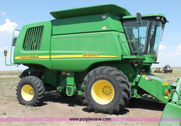 image for item G5802 2003 John Deere 9750 STS RWA combine