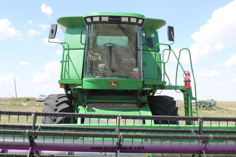 image for item G5802 2003 John Deere 9750 STS RWA combine